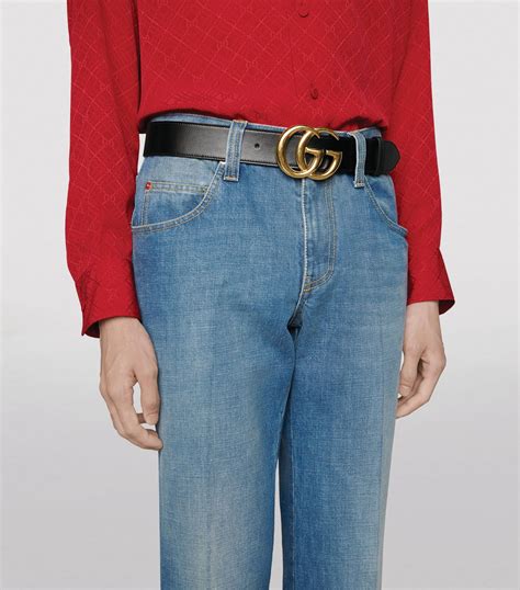 gucci gg marmont skinny belt|Gucci Marmont belt reserved.